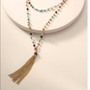 Tassel Necklace ( gold color)